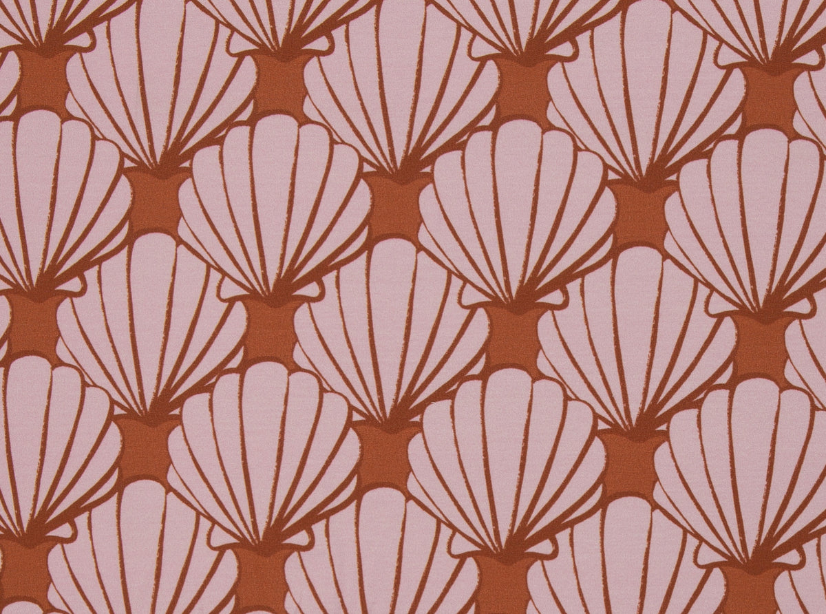 French Terry - Cherry Picking Seashell