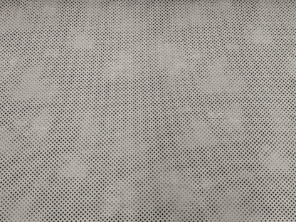 Jersey Stoff - Vintage Pünktchen grau