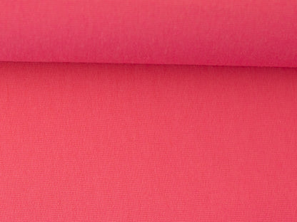 Viskose Jersey Stoff - Uni - bubblegum