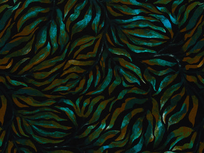 Jersey Stoff - Bienvenido Colorido, Luminoso, schwarz