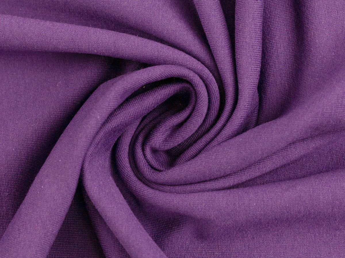 Viskose Jersey Stoff - Uni - lila