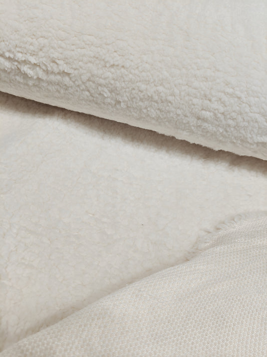 Weicher Kuschelfleece - creme