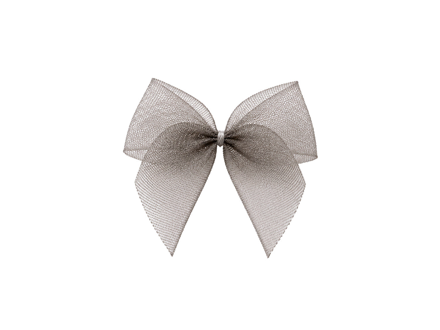 grau transparente organza schleife 24 mm für Schmuck, Dekoration und Accessoires