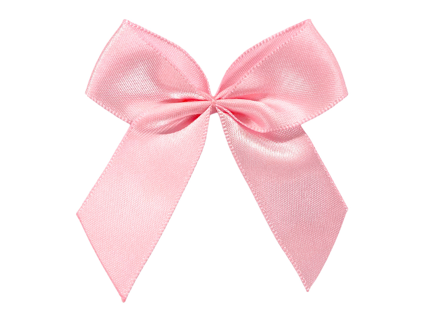 Satin Bow - 65 mm - pink