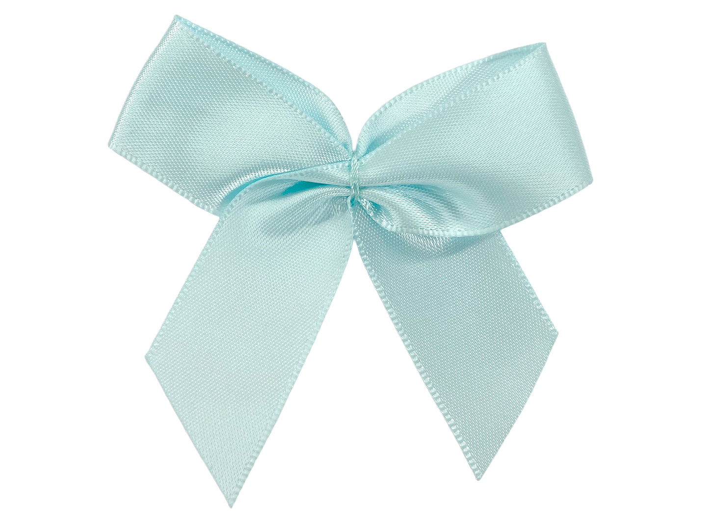 Noeud satin - 65 mm - menthe pâle