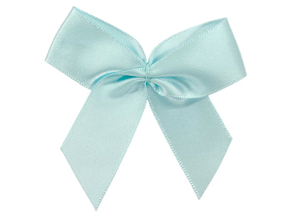 Noeud satin - 65 mm - menthe pâle