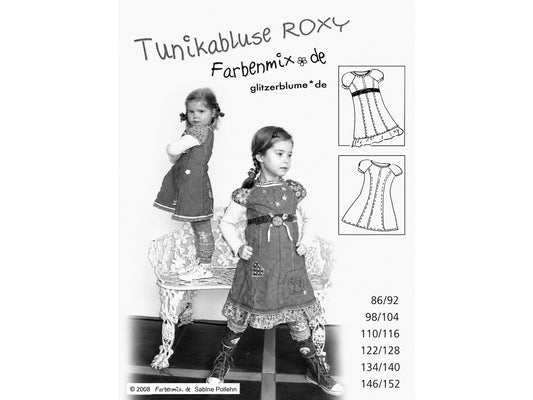 Farbenmix Schnittmuster - Tunikabluse - Roxy