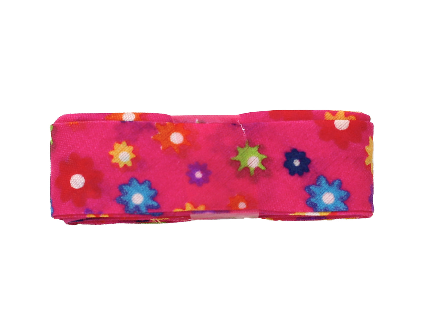 3m Schrägband - Flower Power - pink