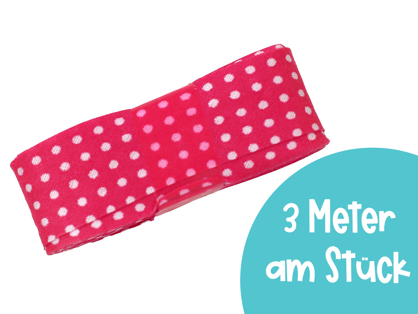 Biais jersey 3m - viscose - 620 rouge clair