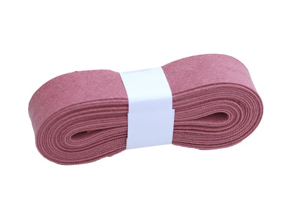 3m Schrägband - Baumwolle 20 mm - altrosa