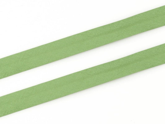 3m Schrägband - Baumwolle 20 mm - helles altgrün