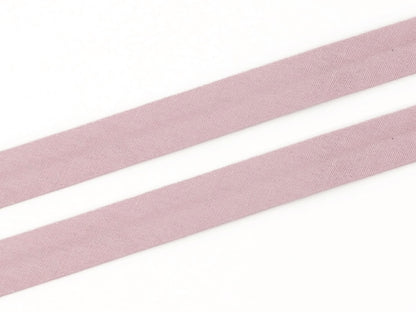 3m Schrägband - Baumwolle 20 mm - helles mauve