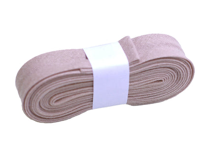 3m Schrägband - Baumwolle 20 mm - helles mauve