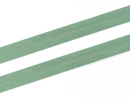 3m Schrägband - Baumwolle 20 mm - smaragd