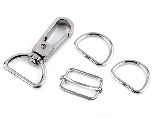 set-karabiner-d-ringe-verschieber-20-mm-silber