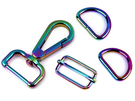 set-karabiner-d-ringe-verschieber-25-mm-regenbogen