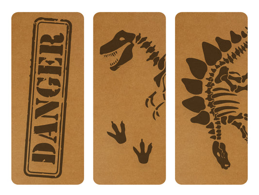 SnaPpap Label SET - Danger Dino