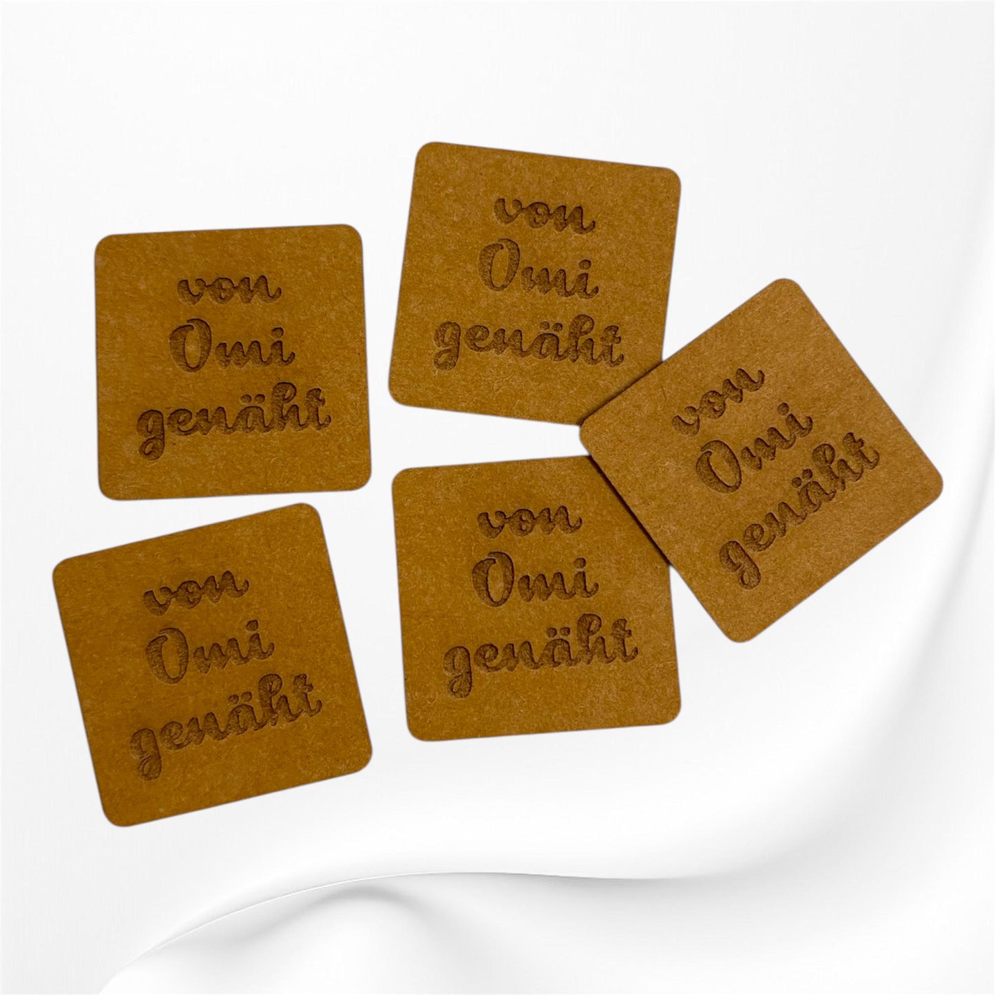SnaPpap Label - Square - sewn by Omi