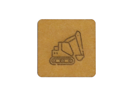 SnaPpap Label - Quadrat - Bagger