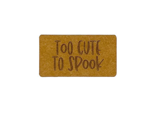 snappap-label-zum-annaehen-halloween-too-cute-to-spook
