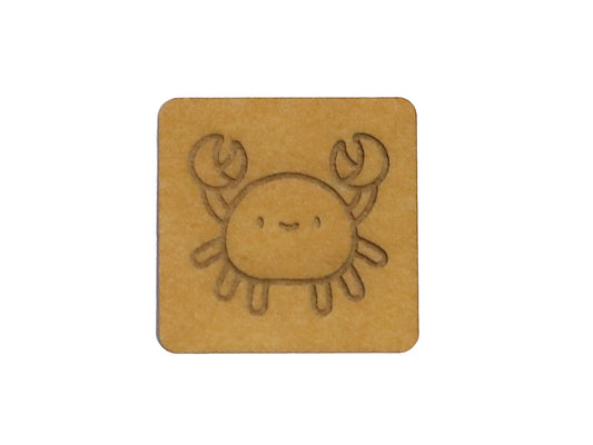 Étiquette Snappap - Carré - Cosy Up, Coeur