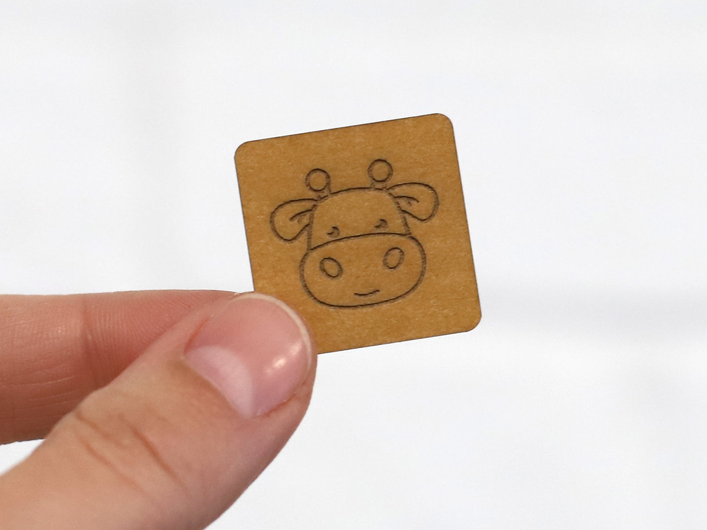 Snappap Label - Square - Cozy Up, Heart
