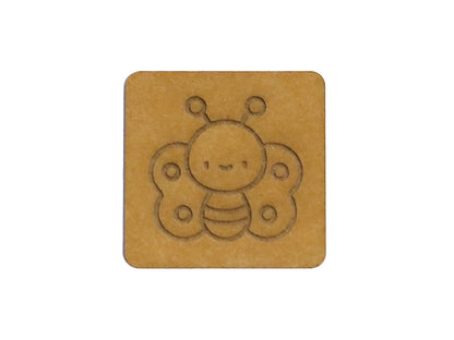 Étiquette Snappap - Carré - Cosy Up, Coeur