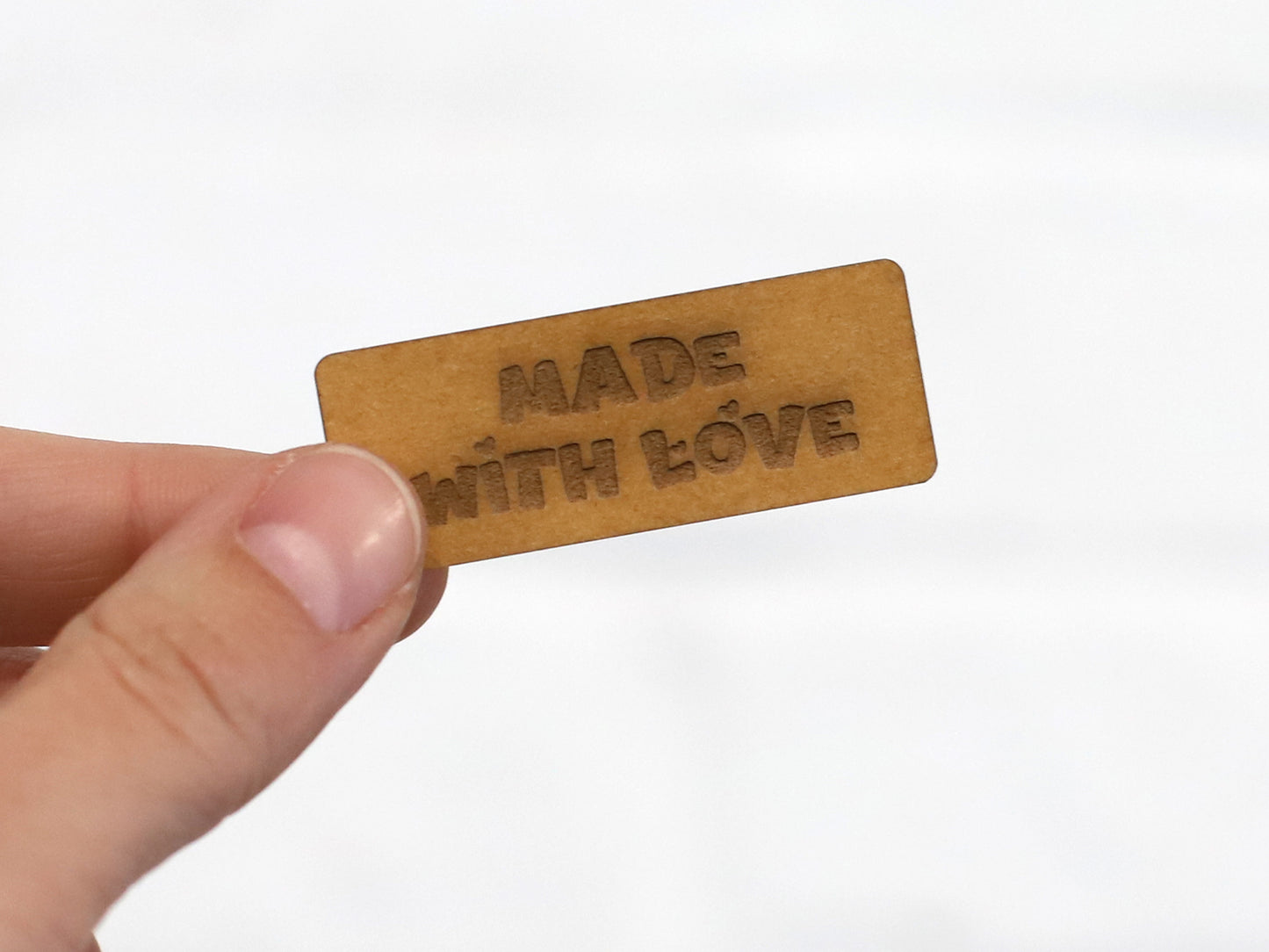 SnaPpap Label - Made with Love Herzchen