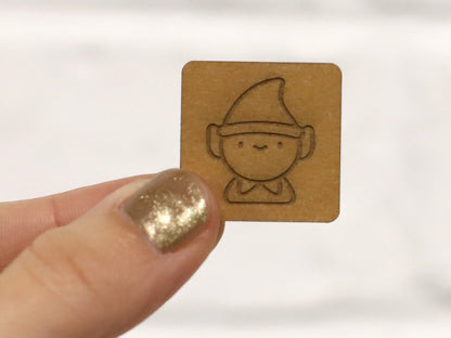 SnaPpap Label - Quadrat - Kleiner Elf