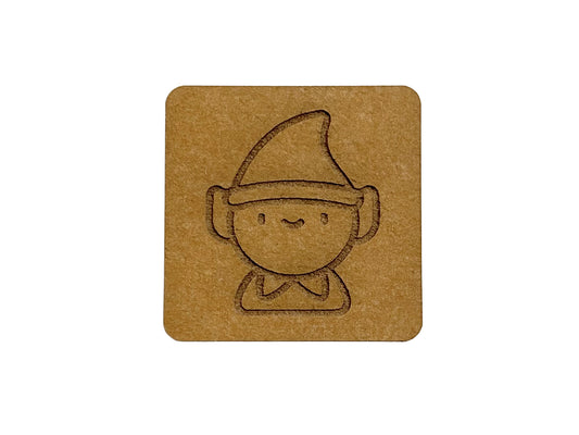 SnaPpap Label - Quadrat - Kleiner Elf