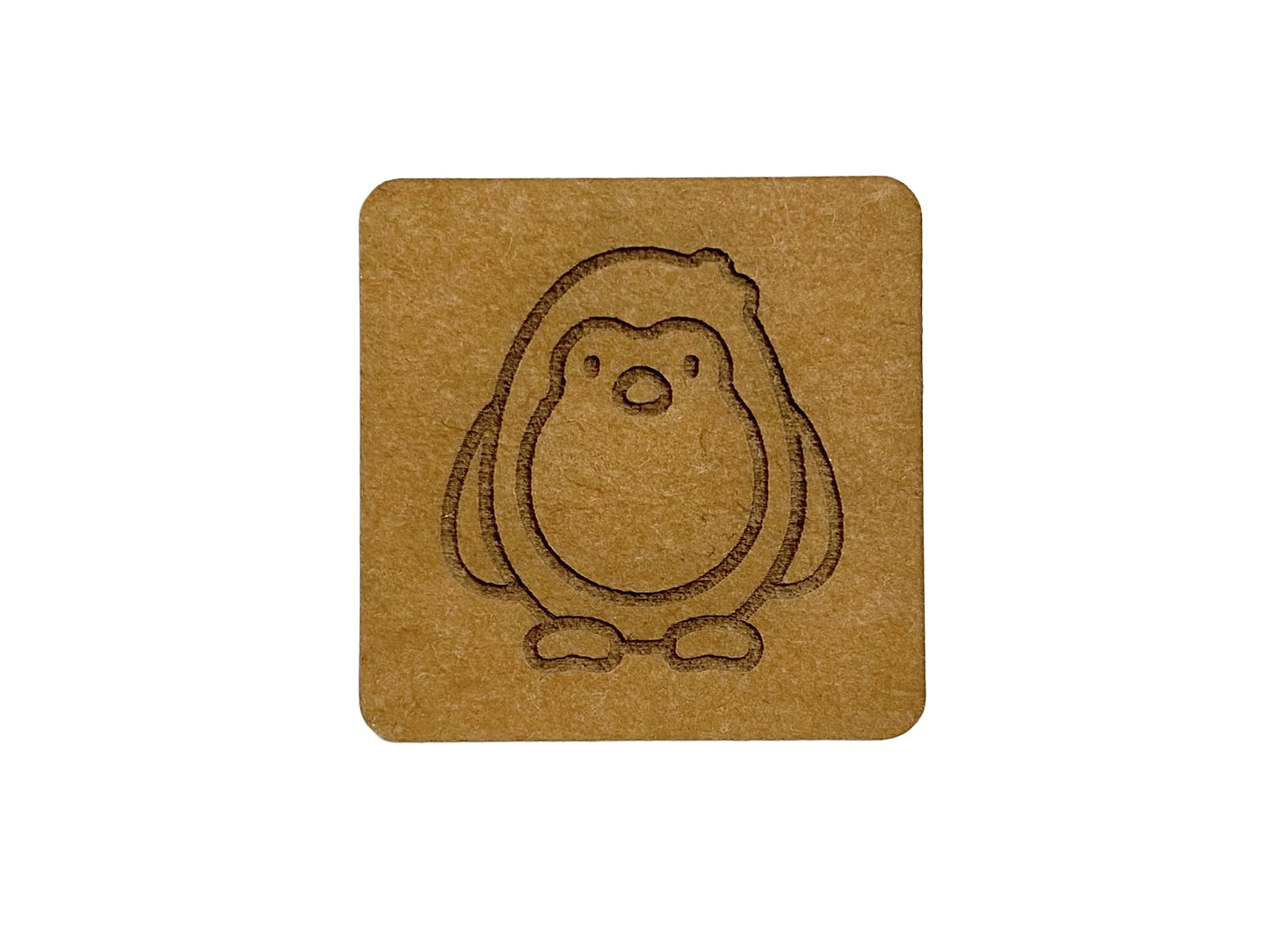 SnaPpap Label - Quadrat - Pinguin