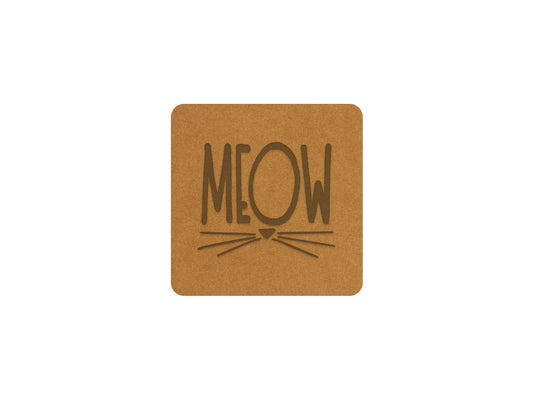 snappap-label-zum-annaehen-quadrat-tier-schrift-katze-meow