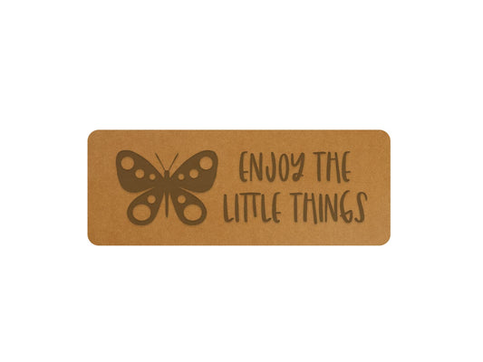 snappap-label-zum-annaehen-schmetterling-enjoy-the-little-things