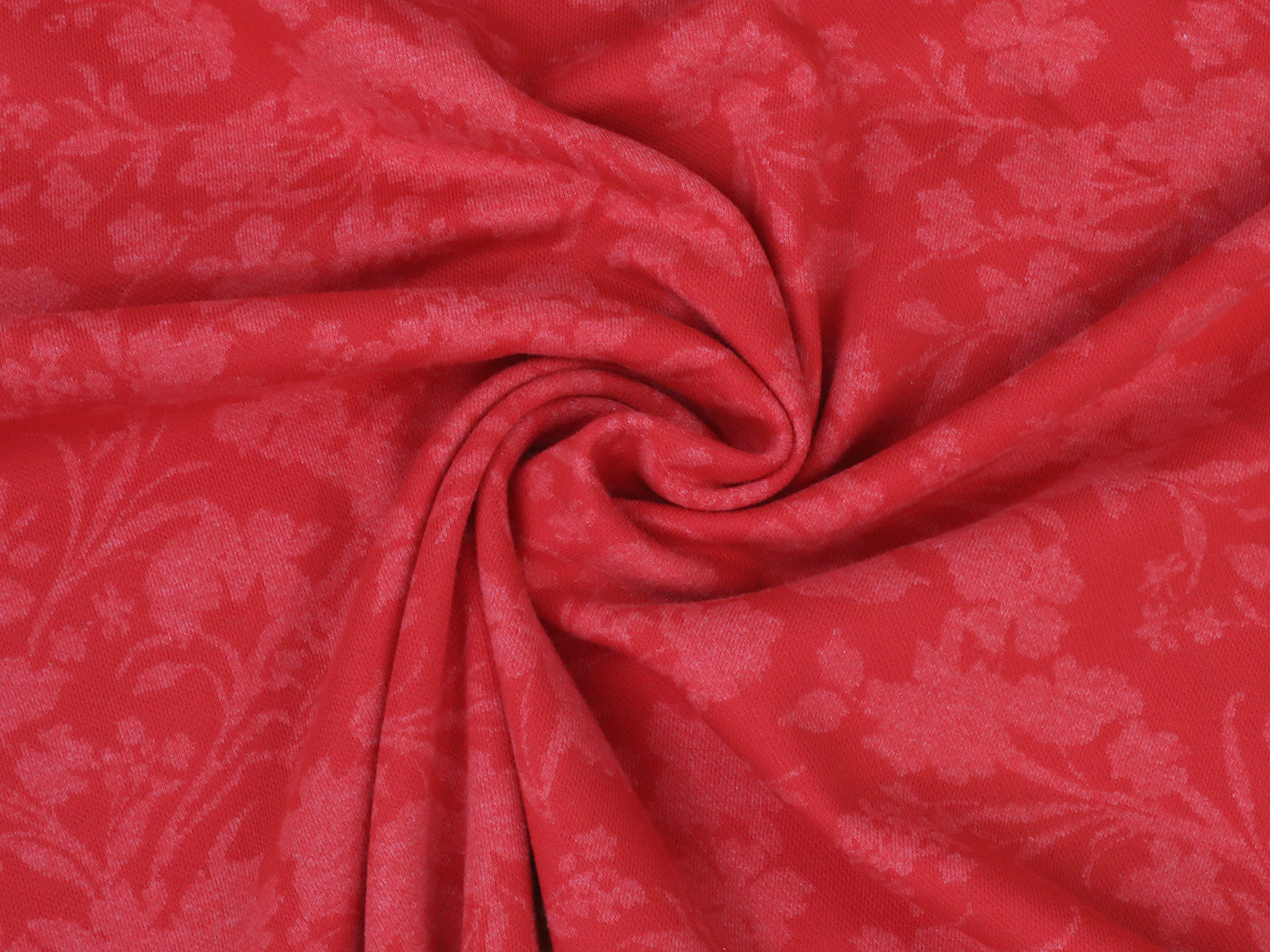 stoff-baumwoll-polyester-milliblus-in-bloom-jacquard-rot