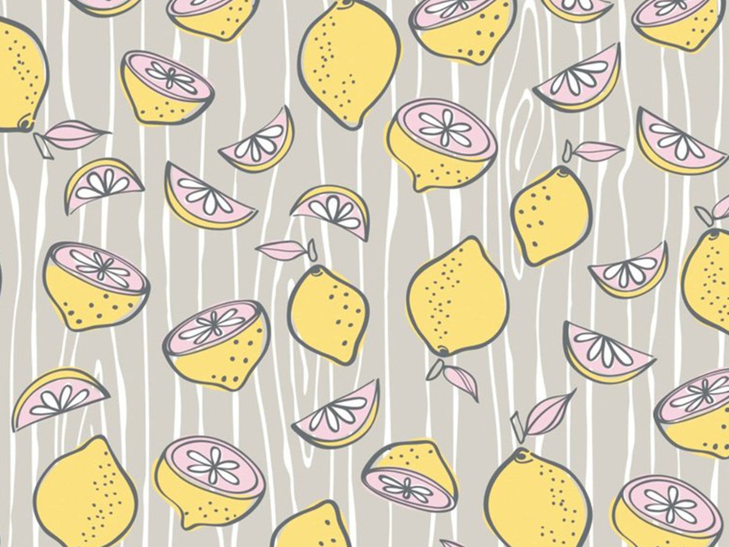 stoff-baumwolle-Citrus-Splash