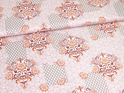stoff-baumwolle-baumwollstoff-guetermann-ring-a-roses-grosse-ornamente-rosa-orange