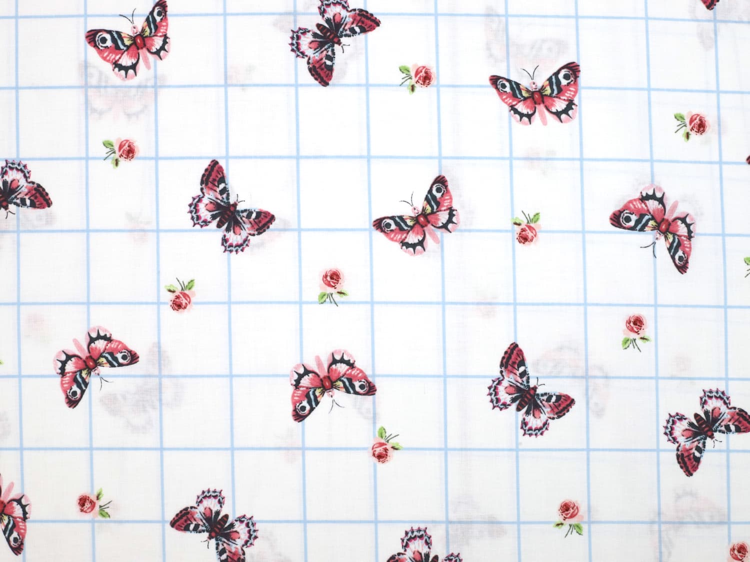 stoff-baumwolle-baumwollstoff-guetermann-schmetterling-kariert-grid-weiss-2