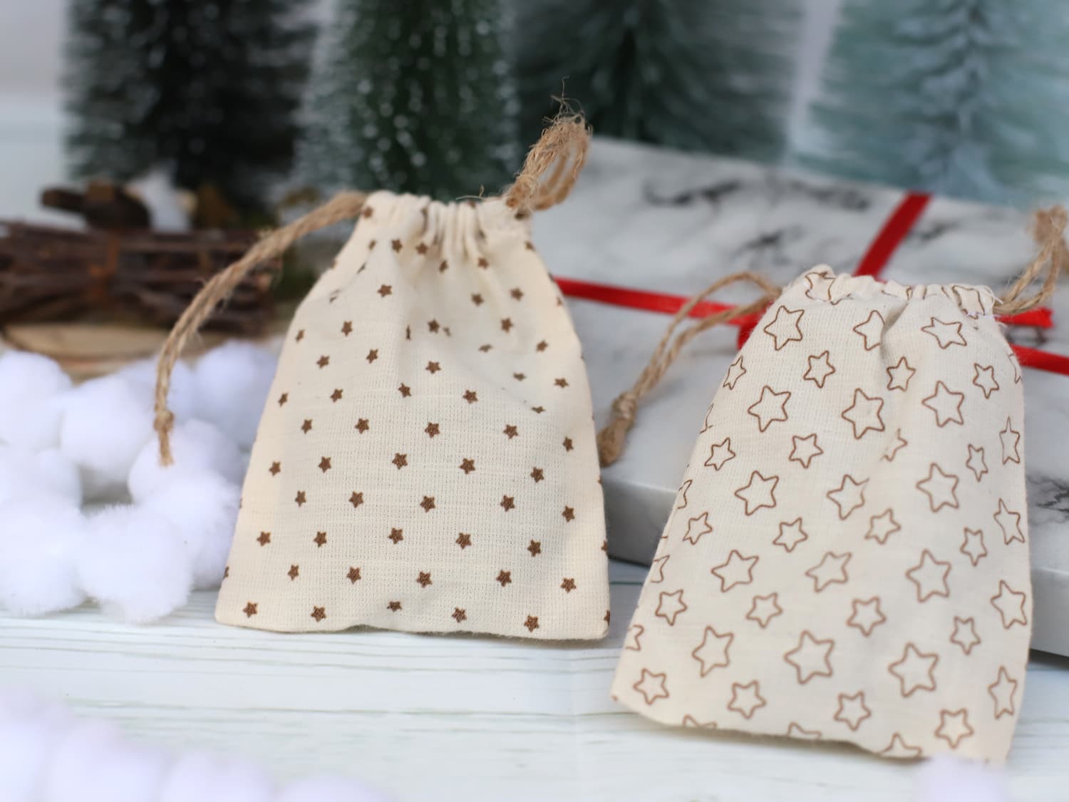 stoff-baumwolle-baumwollstoff-leinen-optik-creme-natur-adventskalender-beutel-klein-weihnachtsfreude-2