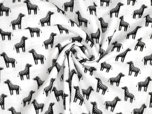 stoff-baumwolle-baumwollstoff-musselin-double-gauze-tier-zebra-weiss-schwarz