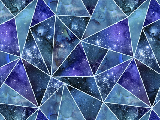 stoff-baumwolle-baumwollstoff-patchwork-3-wishes-magical-galaxy-chart-zodiac-star-signs-astrologie-himmel-grafich-dreiecke