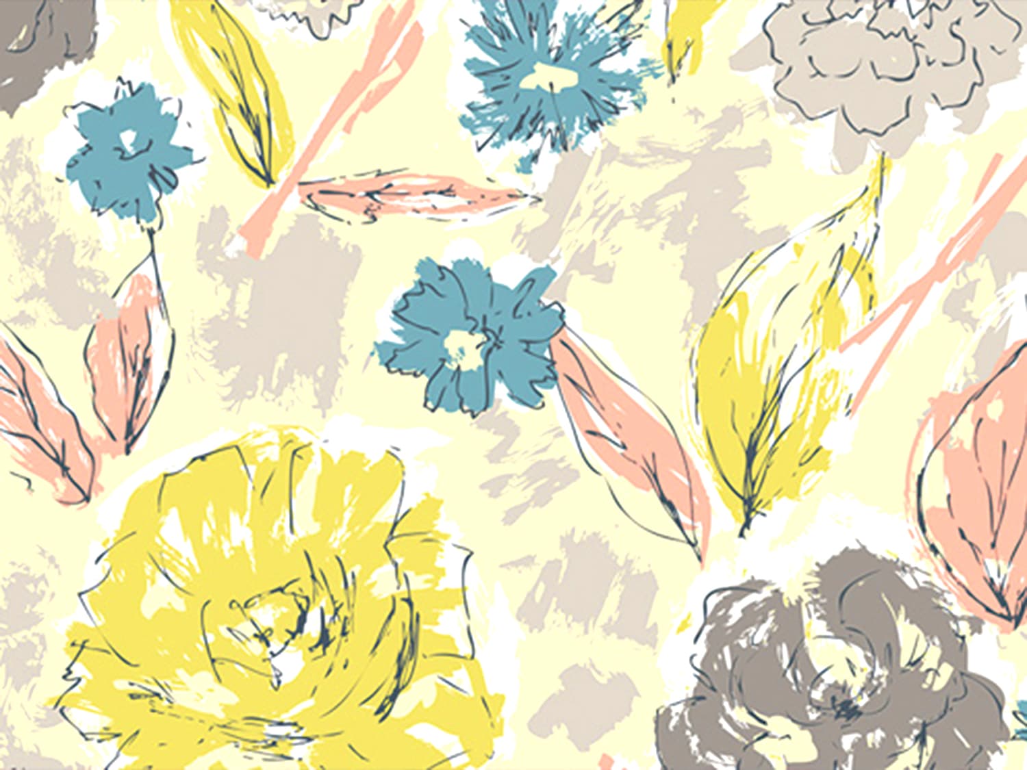 stoff-baumwolle-baumwollstoff-patchwork-art-gallery-fabrics-Paper-Flowers-Aurora