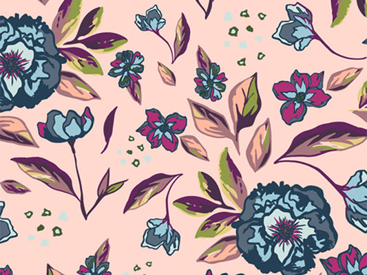 stoff-baumwolle-baumwollstoff-patchwork-art-gallery-fabrics-mystical-land-Enchanted-Flora-Ablush