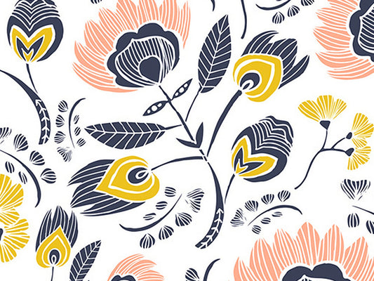 stoff-baumwolle-baumwollstoff-patchwork-art-gallery-fabrics-timeless-prints-Flora-Oasis-Rosa