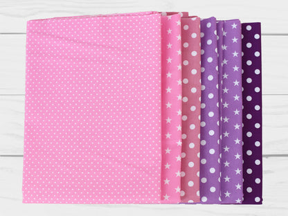 Stoffpaket - Baumwollstoffe 3m - Blumenbouquet