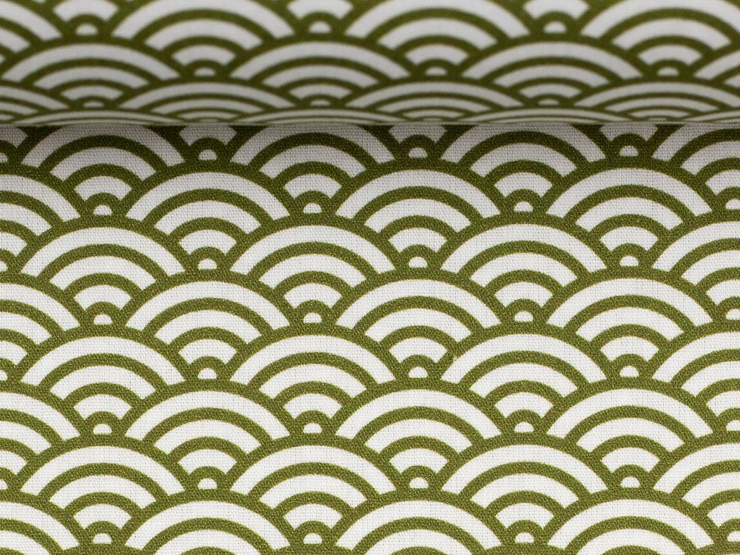 stoff-baumwolle-baumwollstoff-swafing-kurt-muschel-design-oliv-gruen-2