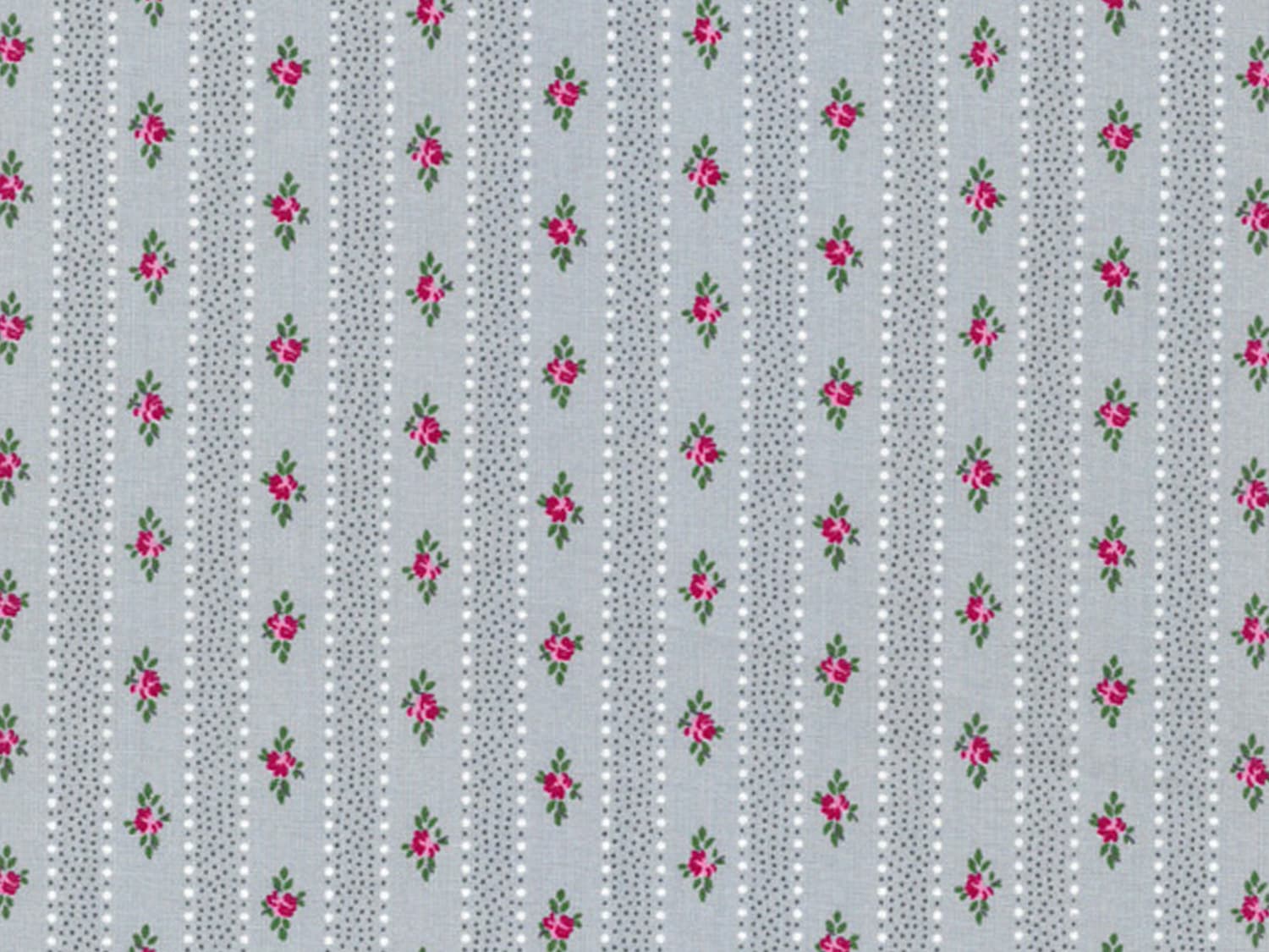 stoff-baumwolle-baumwollstoff-westfalen-westfalenstoffe-kba-prinzessin-bluemchen-streifen-grau-pink