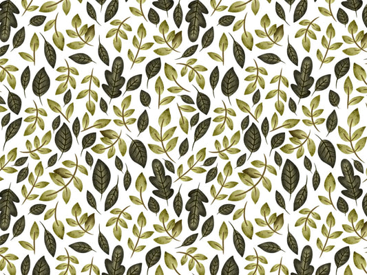 stoff-baumwolle-french-terry-sommersweat-kathi-kunterbunt-herbst-blaetter-laub-pilze-fliegenpilz-kombi-gruen-khaki