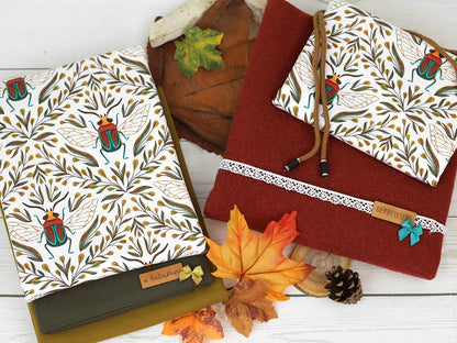 stoff-baumwolle-french-terry-sommersweat-kathi-kunterbunt-herbst-fall-autumn-kaefer-fluegel-blaetter-laub-serie