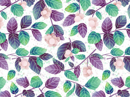 stoff-baumwolle-french-terry-sommersweat-kathi-kunterbunt-herbst-fruehling-blaetter-knallerbsen-lila-gruen-violett-2