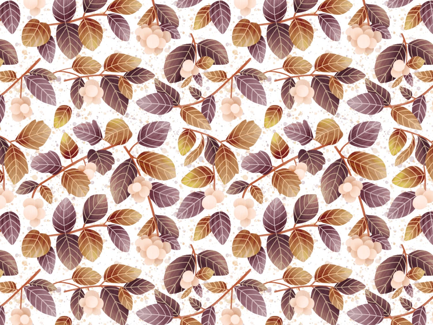 stoff-baumwolle-french-terry-sommersweat-kathi-kunterbunt-herbst-fruehling-blaetter-knallerbsen-mauve-ocker